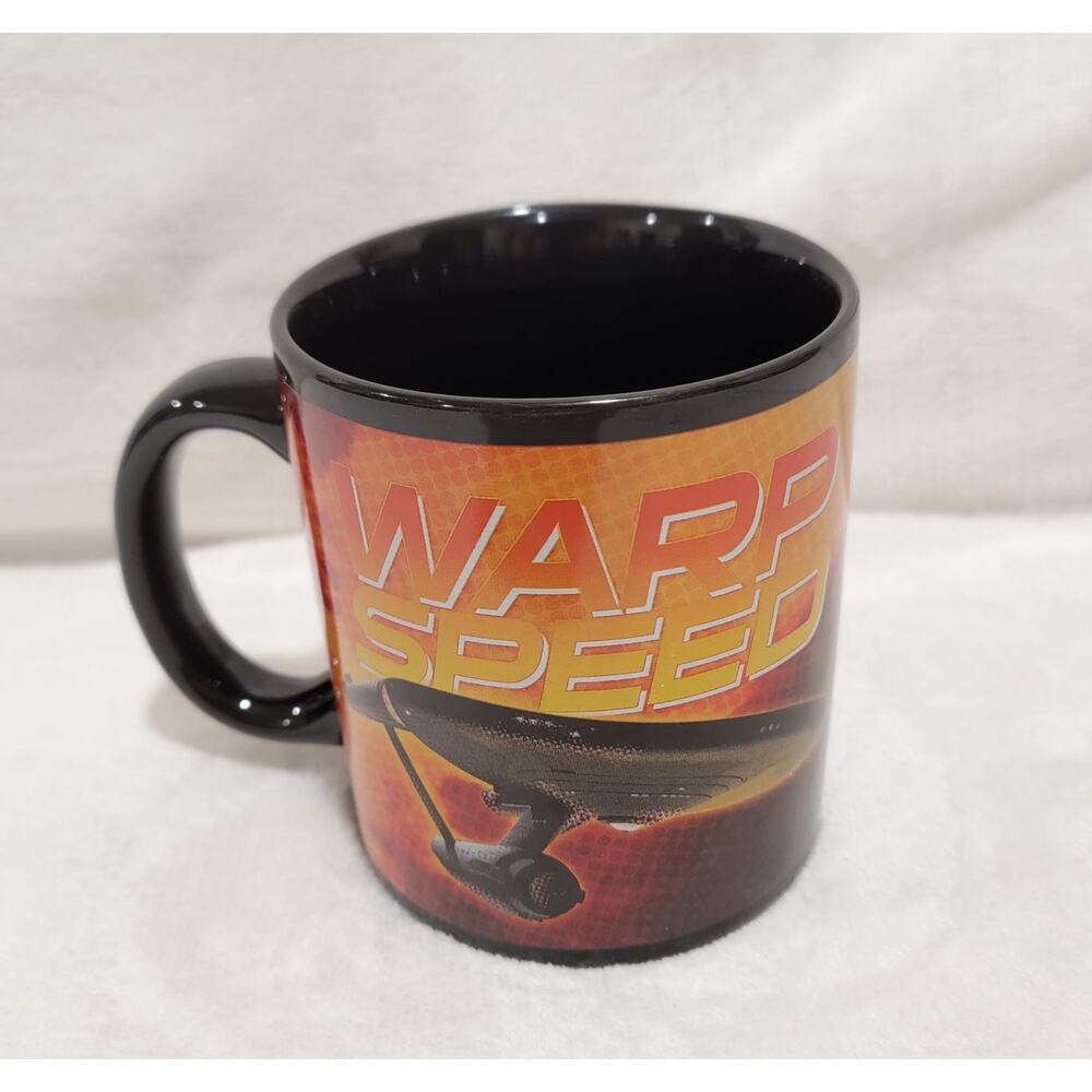 Star Trek Warp Speed 12oz ceramic coffee mug